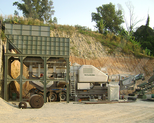 iron ore crushing & screening plant